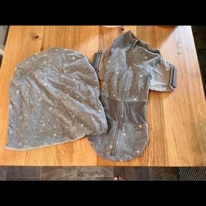 SNOO swaddle and sheet